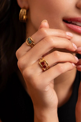 Bague Carla (turquoise africaine)