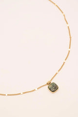 Collier Chloefina (turquoise africaine)