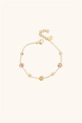 Bracelet Riley (cristaux Swarovski® rose vintage)