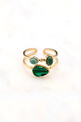 Bague Rayna (Malachite)