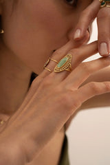 Bague Clairia (vert)