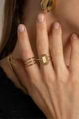 Bague fidji (lot de 3 bagues)