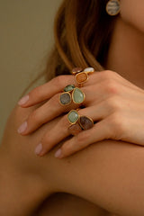 Bague Idrissa (amazonite)