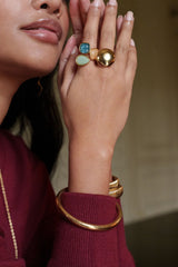 Bague Idrissa (amazonite)