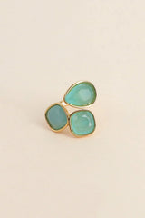 Bague Idrissa (amazonite)