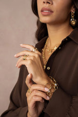 Bague Zinia (Nacre Blanche)