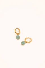 Boucles Azalée (aventurine verte)