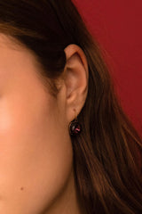 Boucles Béa (cristaux Swarovski® amethyst)