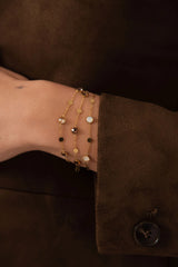 Bracelet Riley (cristaux Swarovski® rose vintage)