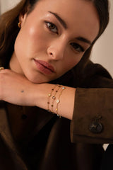 Bracelet Riley (cristaux Swarovski® rose vintage)