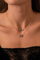 Collier Béa (cristal Swarovski® vert sapin)