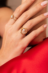 Bague Carlie (Turquoise africaine)