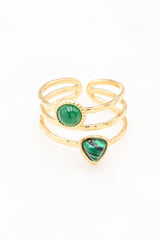 Bague Kinsley (vert)