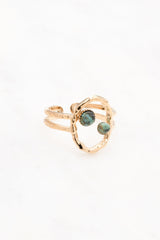 Bague Carlie (Turquoise africaine)