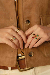 Bague Kinsley (vert)