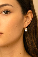 Boucles Bertille mini (cristal)  - cristaux Swarovski®