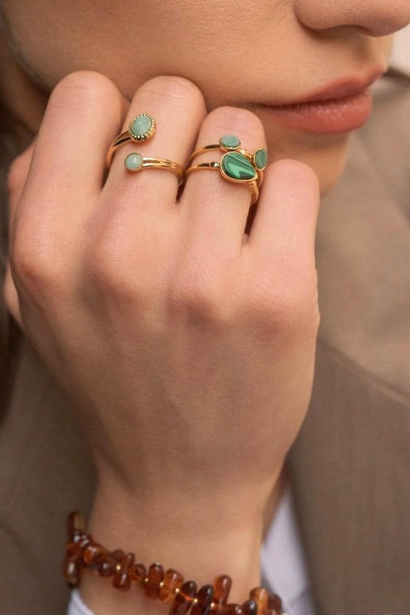 Bague Rayna (turquoise africaine)