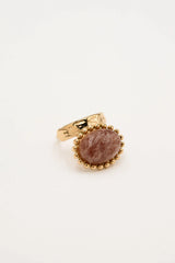 Bague Angeline (quartz fraise)