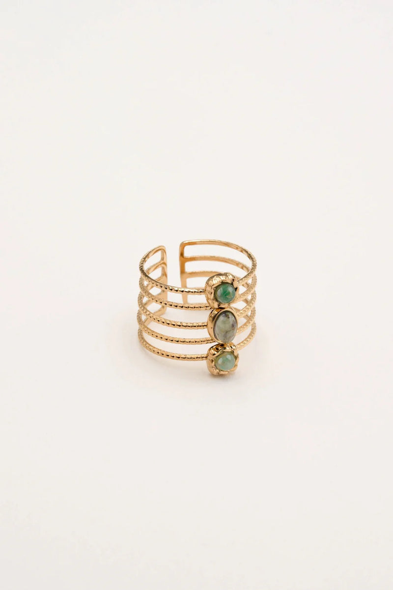 Bague Laly (Turquoise Africaine)