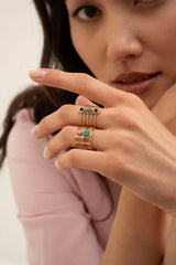 Bague Laly (Turquoise Africaine)