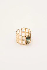 Bague Loly (Turquoise Africaine)