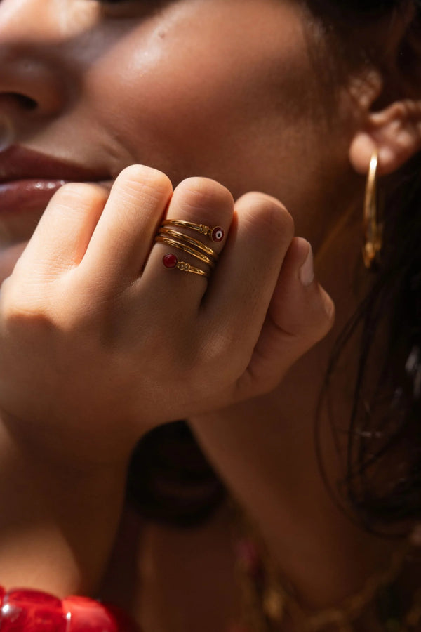 Bague Nérina (bleu)