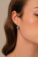 Boucles Béa (cristaux Swarovski® Beige soleil)