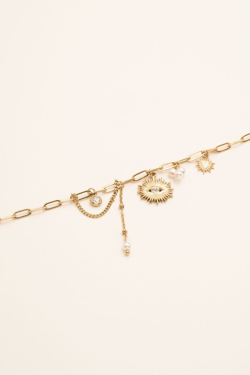 Bracelet cheville Aicha (perles)