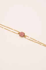 Bracelet Chloefina (rhodonite)