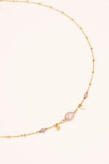 Collier Agatina (blanc)