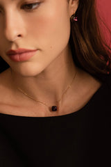 Collier Béa (cristal Swarovski® émeraude)