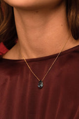 Collier bertille (Cristal Swarovski® vert sapin)