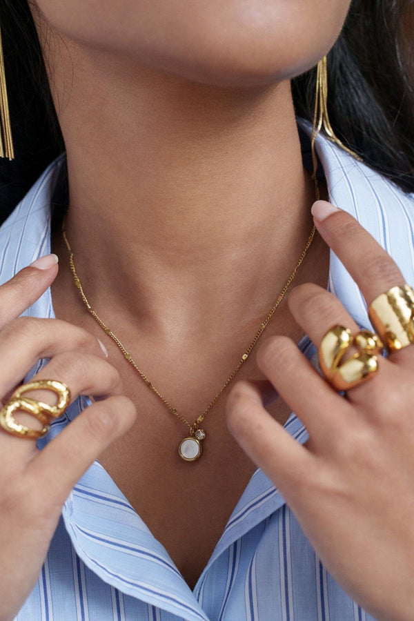 Collier Edna (nacre)