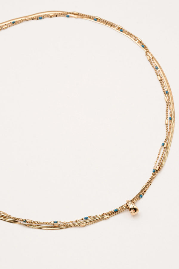 Collier Mériane (bleu)