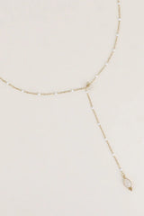 Collier Y Aveny (blanc)