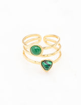 Bague Kinsley (vert)