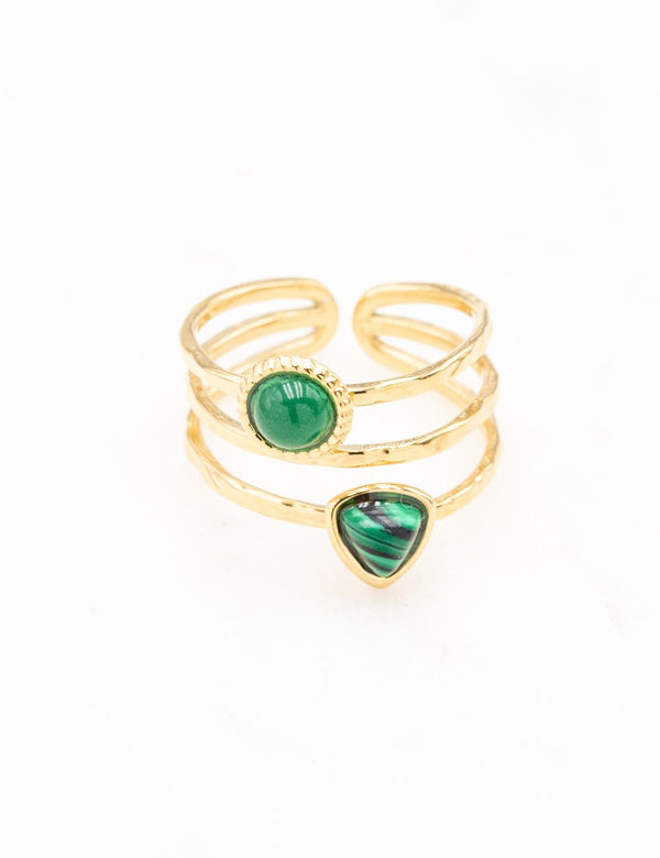 Bague Kinsley (vert)